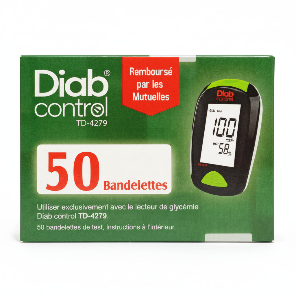 Diabcontrol Bandelettes 50