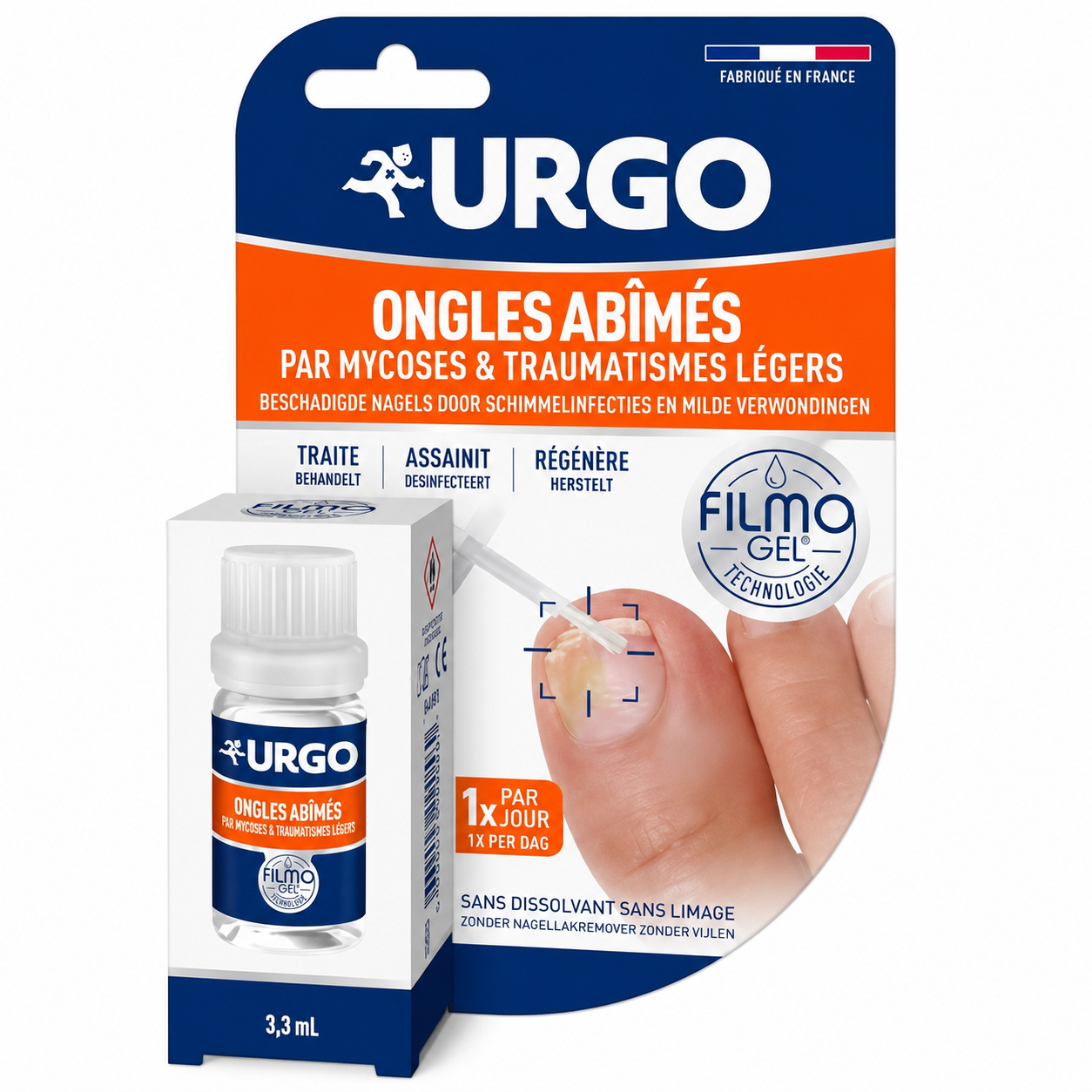 URGO FILMOGEL ONGLES ABIMES 3.3 ML