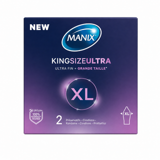 Manix King Size Ultra – Boîte de 2