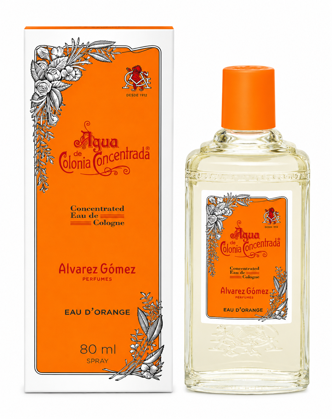 Eau d'Orange Alvarez Gomez 80Ml