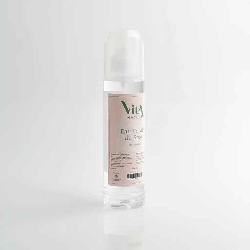 Vita Nature Eau Florale de Rose en Verre 100ml