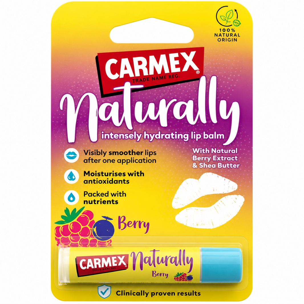 CARMEX Baume à Lèvres aux Baies Naturelles 4.25g