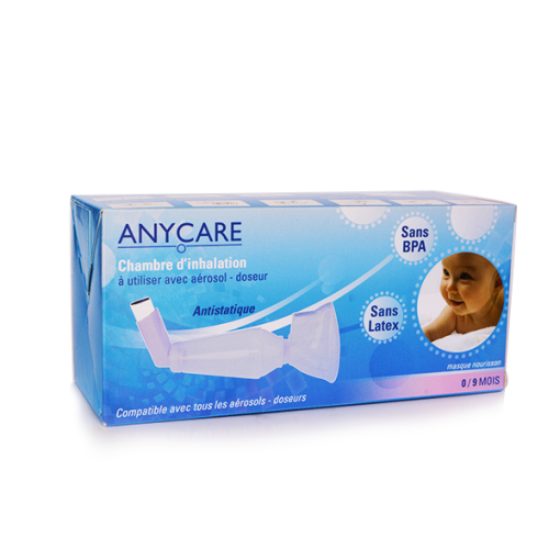 Anycare Chambre d'Inhalation Antistatique 9 mois-6 ans