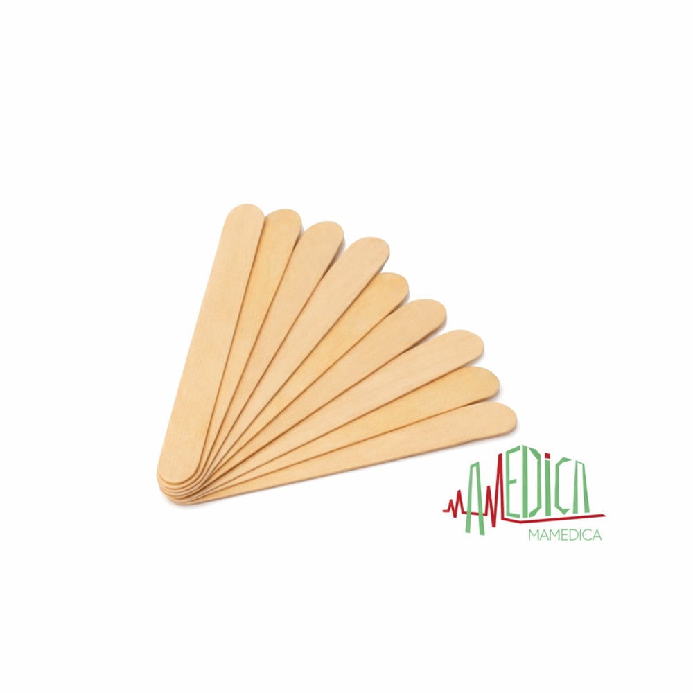 Abaisse-langue en bois à usage médical