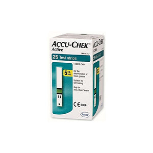 Accu Chek Active De Test De La Glycémie 25 Bandelettes