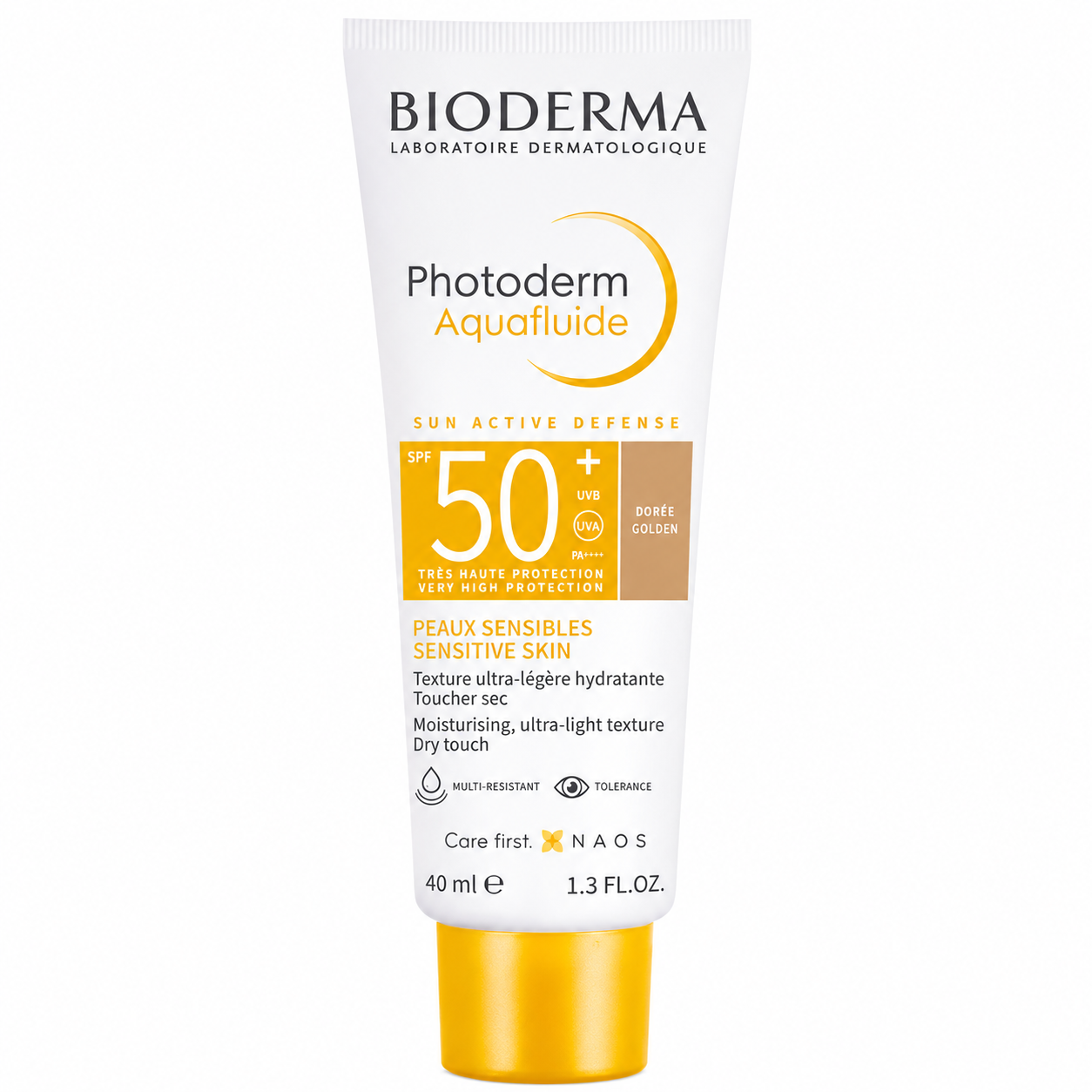 BIODERMA PHOTODERM AQUAFLUIDE SPF 50+ TEINTE DOREE 40ML