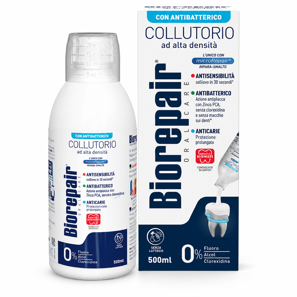 BIOREPAIR BAIN DE BOUCHE TRIPLE ACTION 500ML