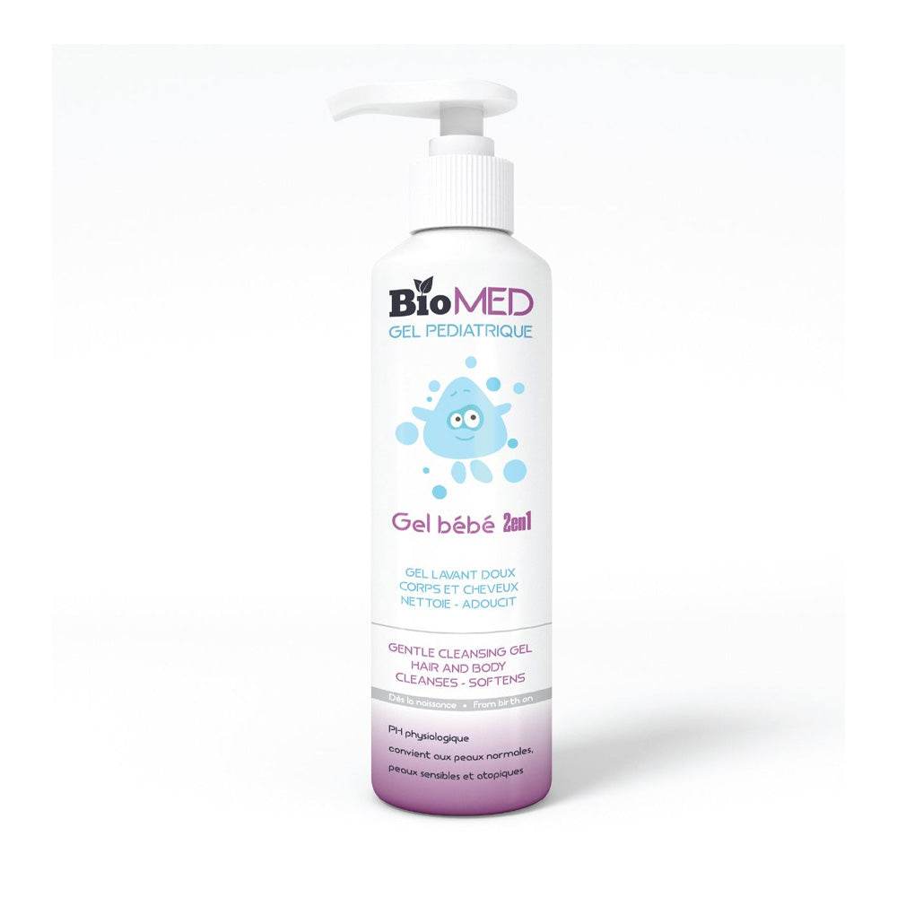 Biomed Gel Pédiatrique 2en1 Corps et Cheveux 500ml
