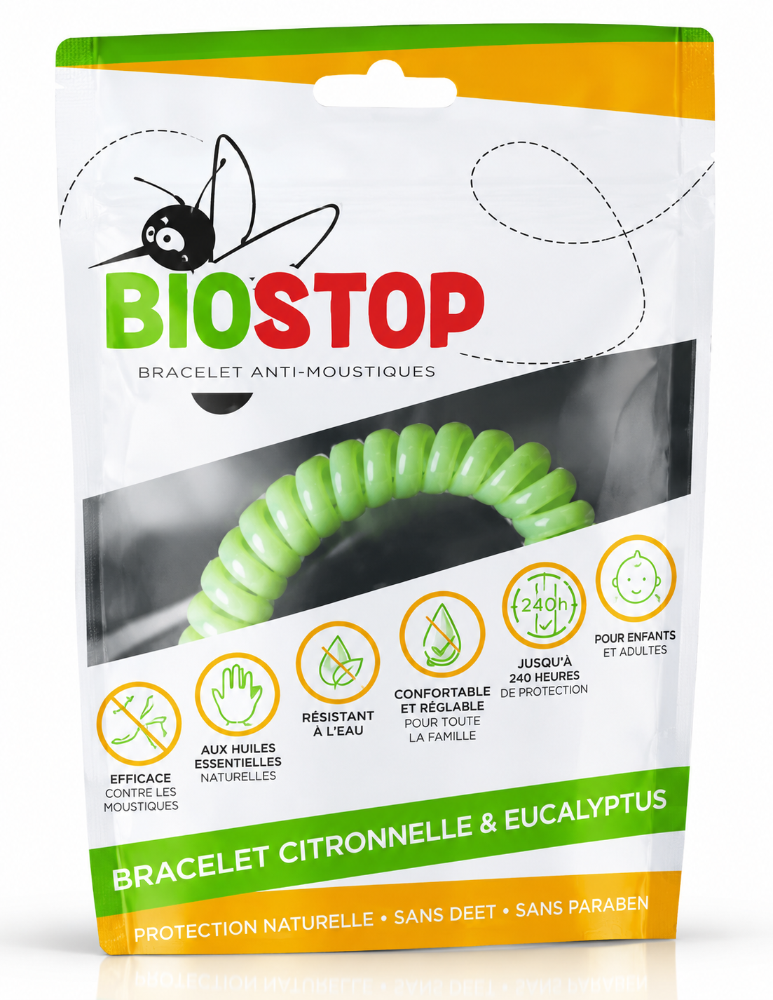 Biostop Bracelet Anti Moustiques