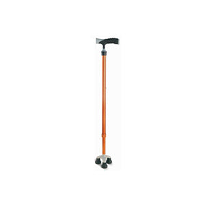 CANNE 3ème AGE REGLABLE EN HAUTEUR A TROIS PIEDS