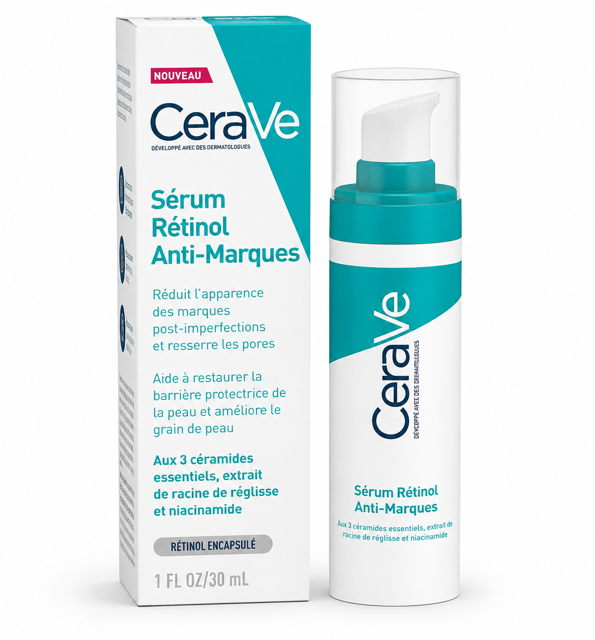 Cerave Sérum rétinol resurfaçant, 30ml
