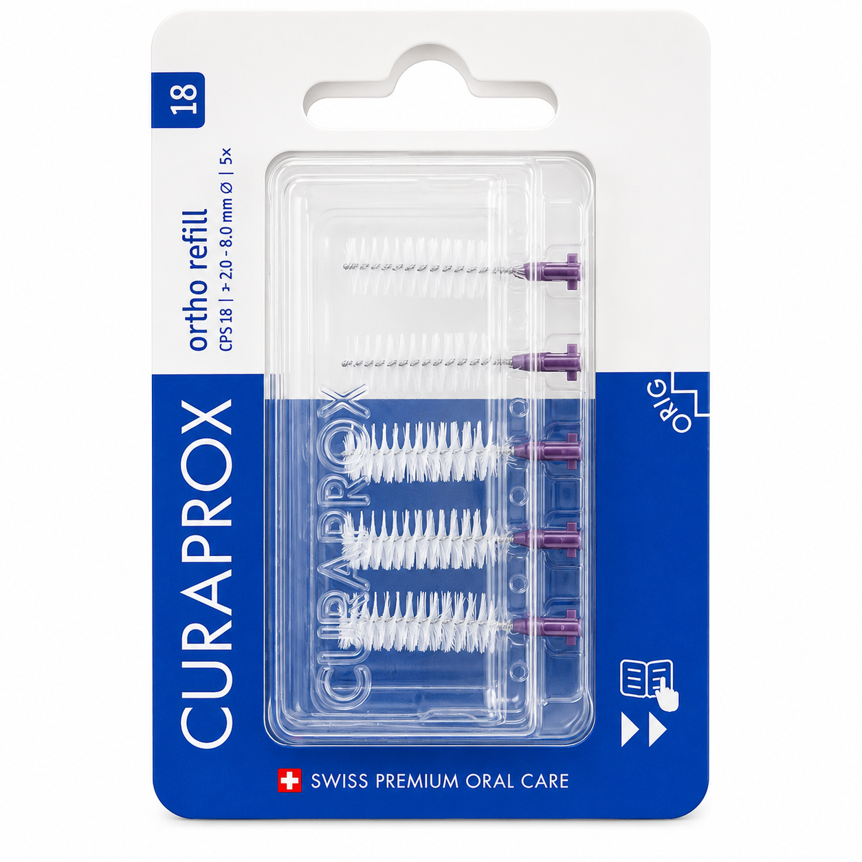 CURAPROX A5 CPS 18 Brosse interdentaire, 2,0 mm