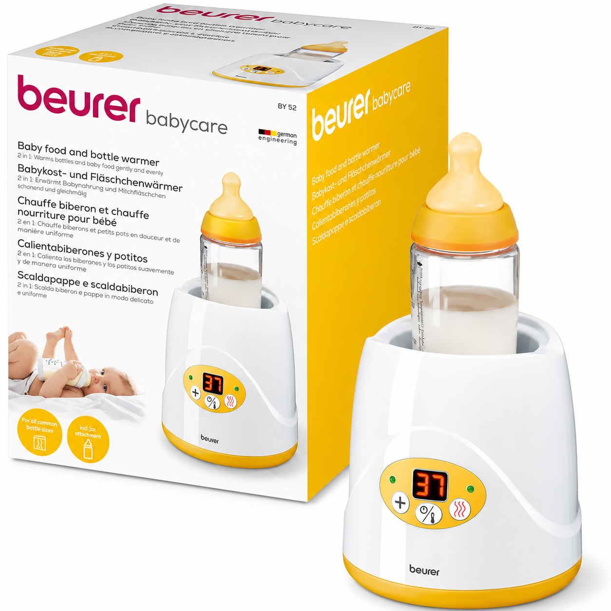 Chauffe biberon et chauffe nourriture pour bébé  Beurer