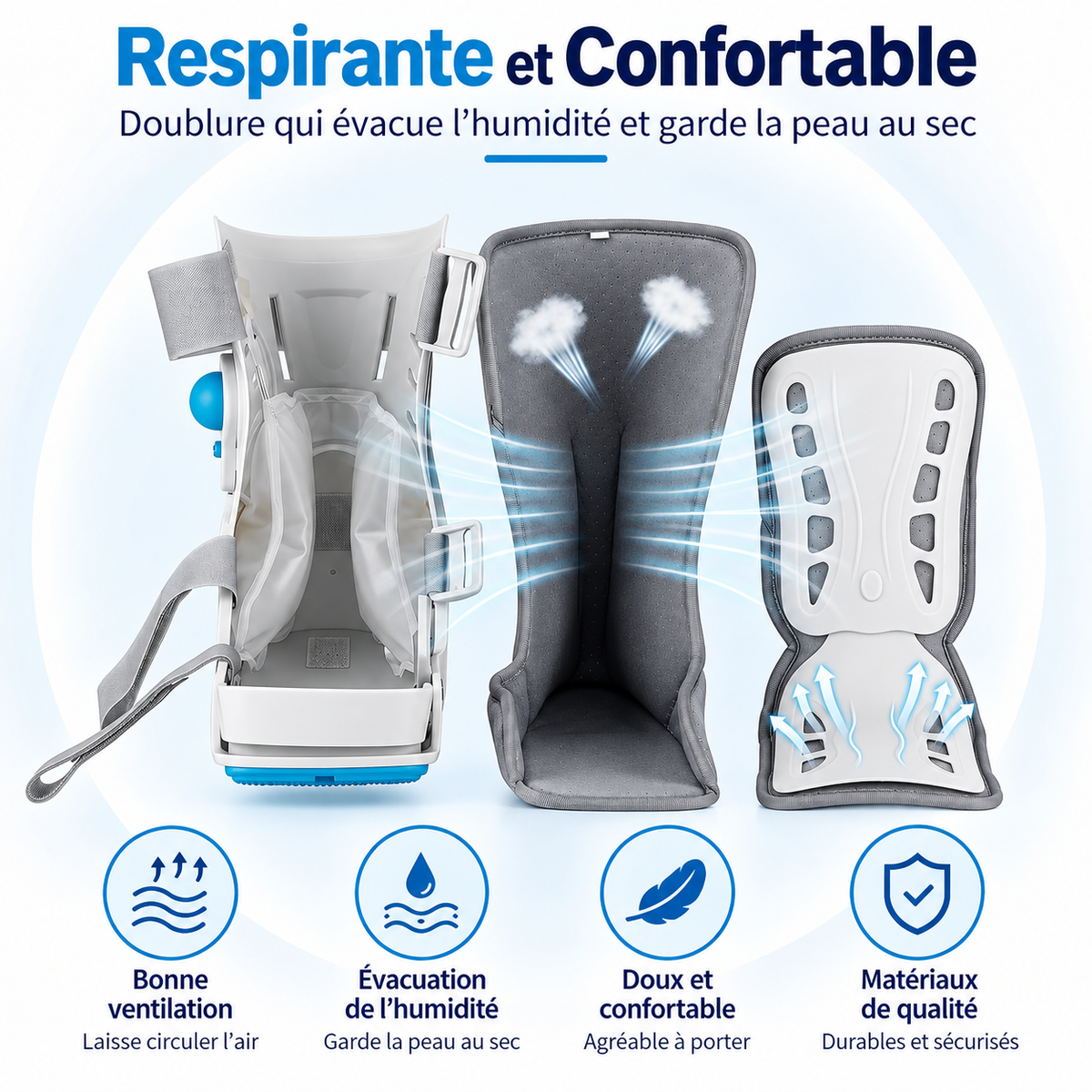 Botte de Marche Orthopédique Pneumatique | MAMEDICA Maroc