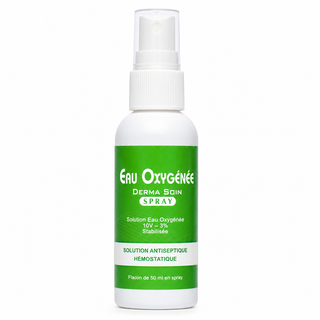 Eau Oxygénée 10 Volumes (3%) Stabilisée – Solution Antiseptique