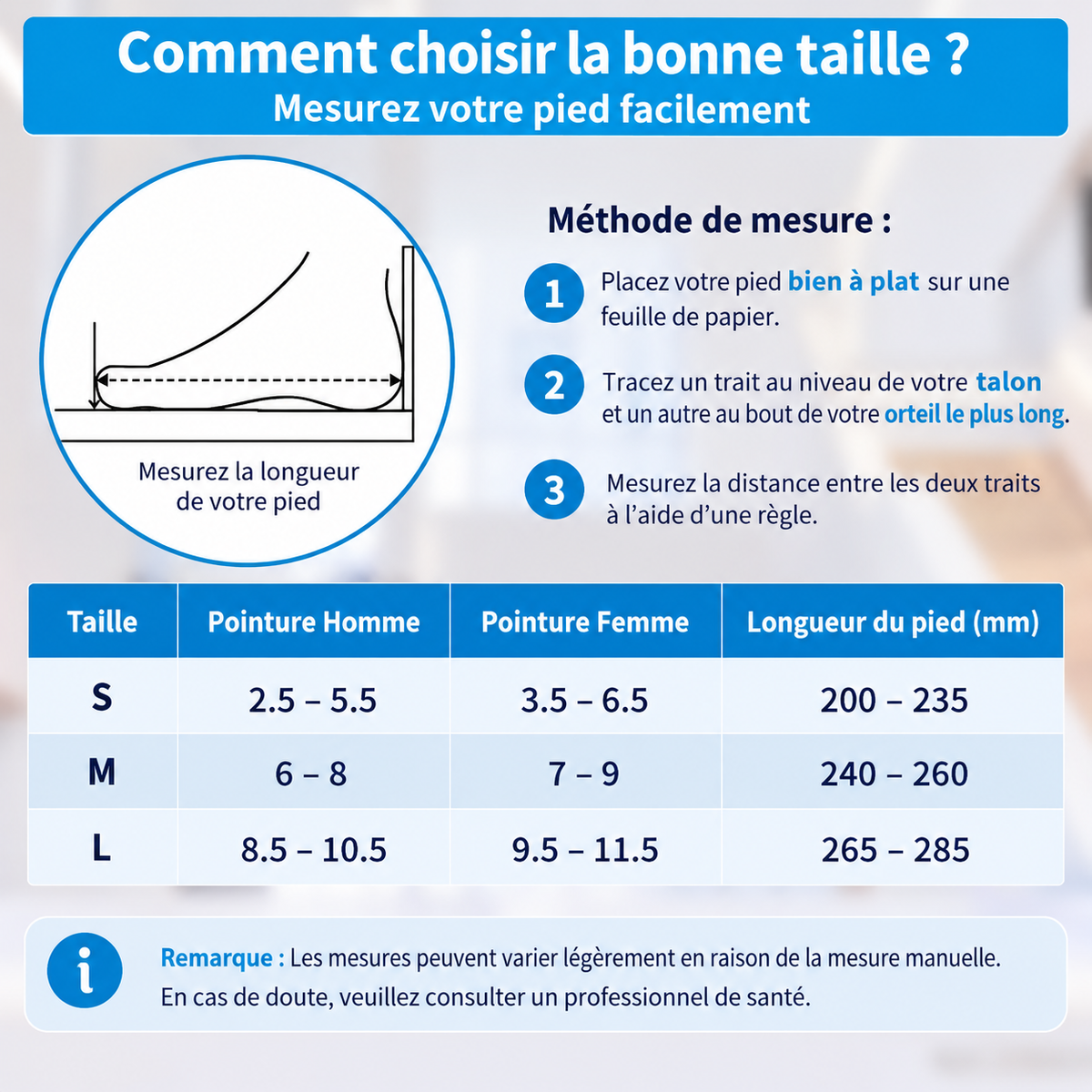 Botte de Marche Orthopédique Pneumatique | MAMEDICA Maroc