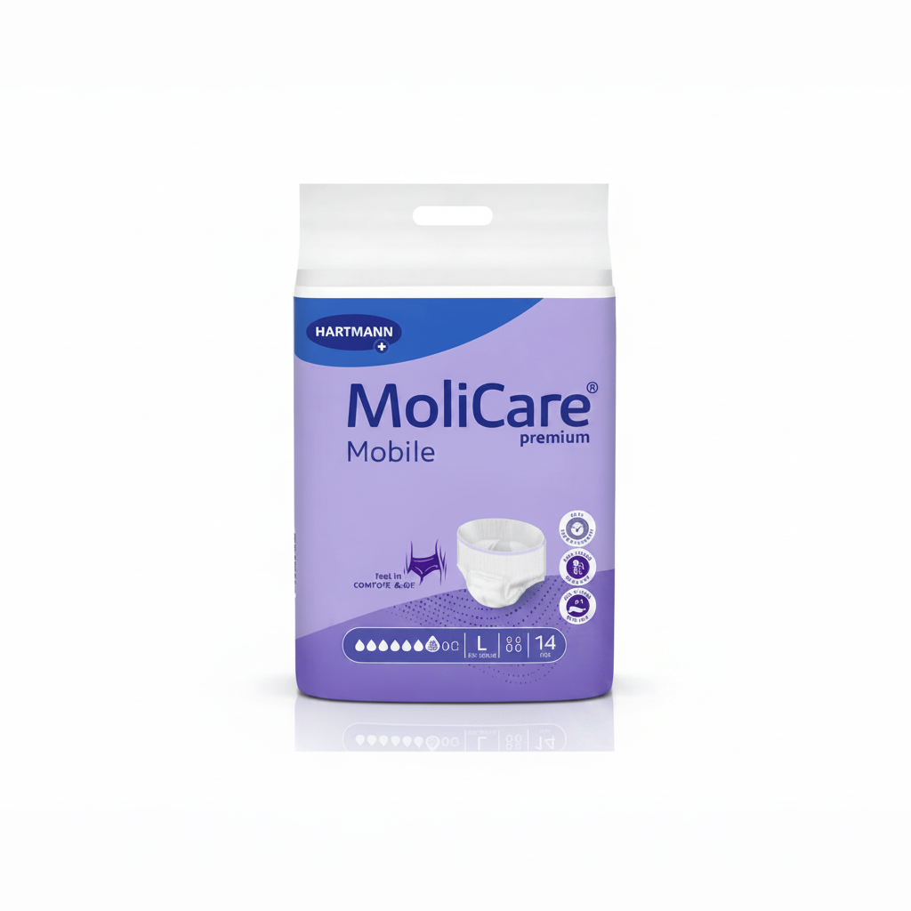 HARTMANN MoliCare Premium Mobile 8G taille L 100–150 cm – paquet de 14