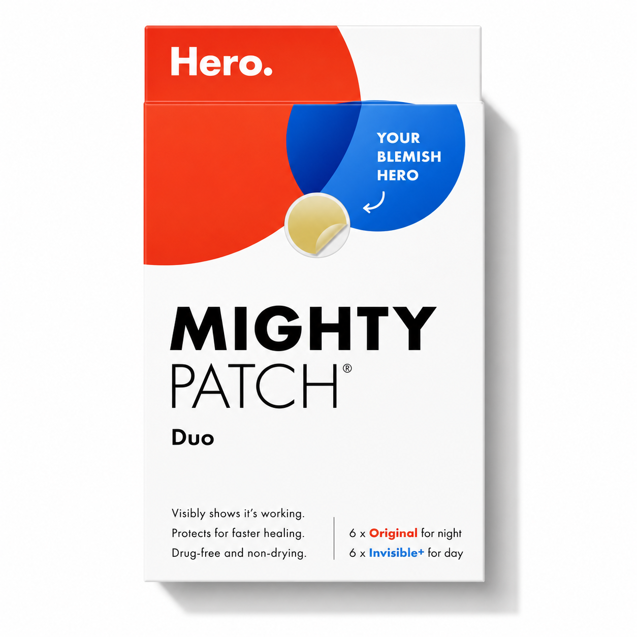 HERO MIGHTY PATCH DUO 12 PATCHES