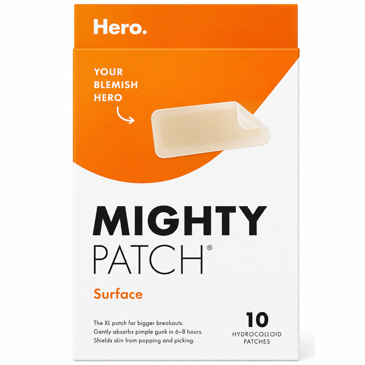 HERO MIGHTY PATCH SURFACE 10 PATCHES
