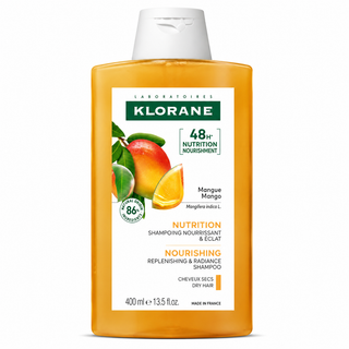 KLORANE BEURRE DE MANGUE SHAMPOOING TRAITANT NUTRITIF 400 ML