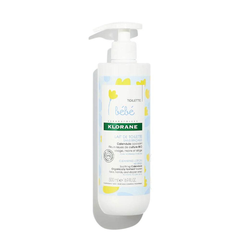 Klorane Lait de Toilette Sans Rinçage au Calendula 500ml