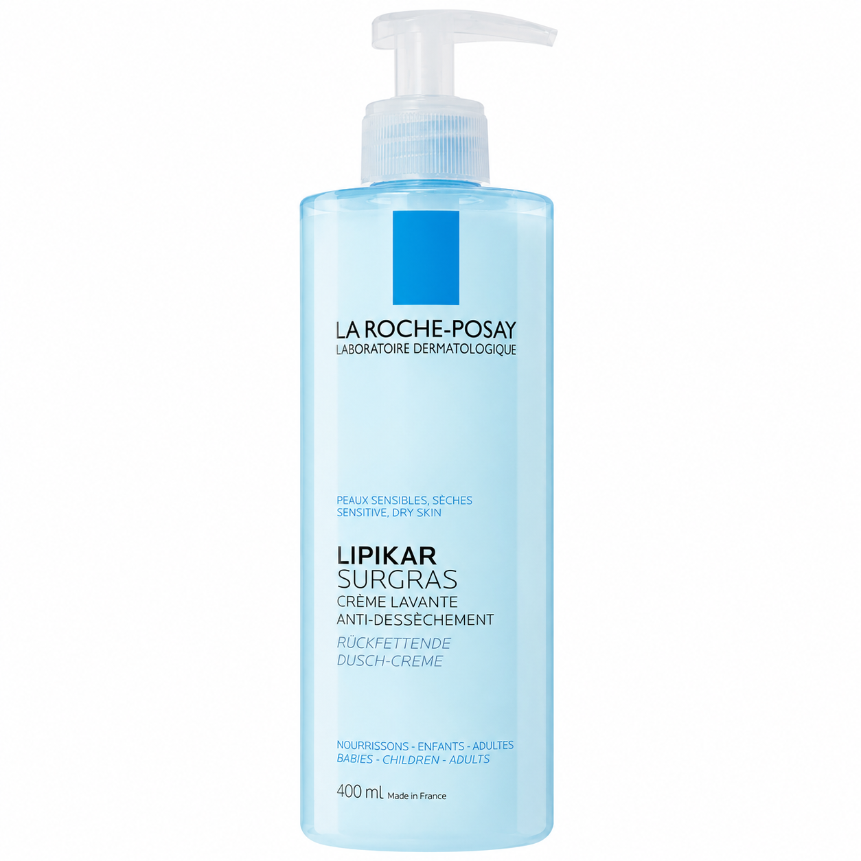 LA ROCHE POSAY LIPIKAR SURGRAS CREME LAVANTE 400 ML
