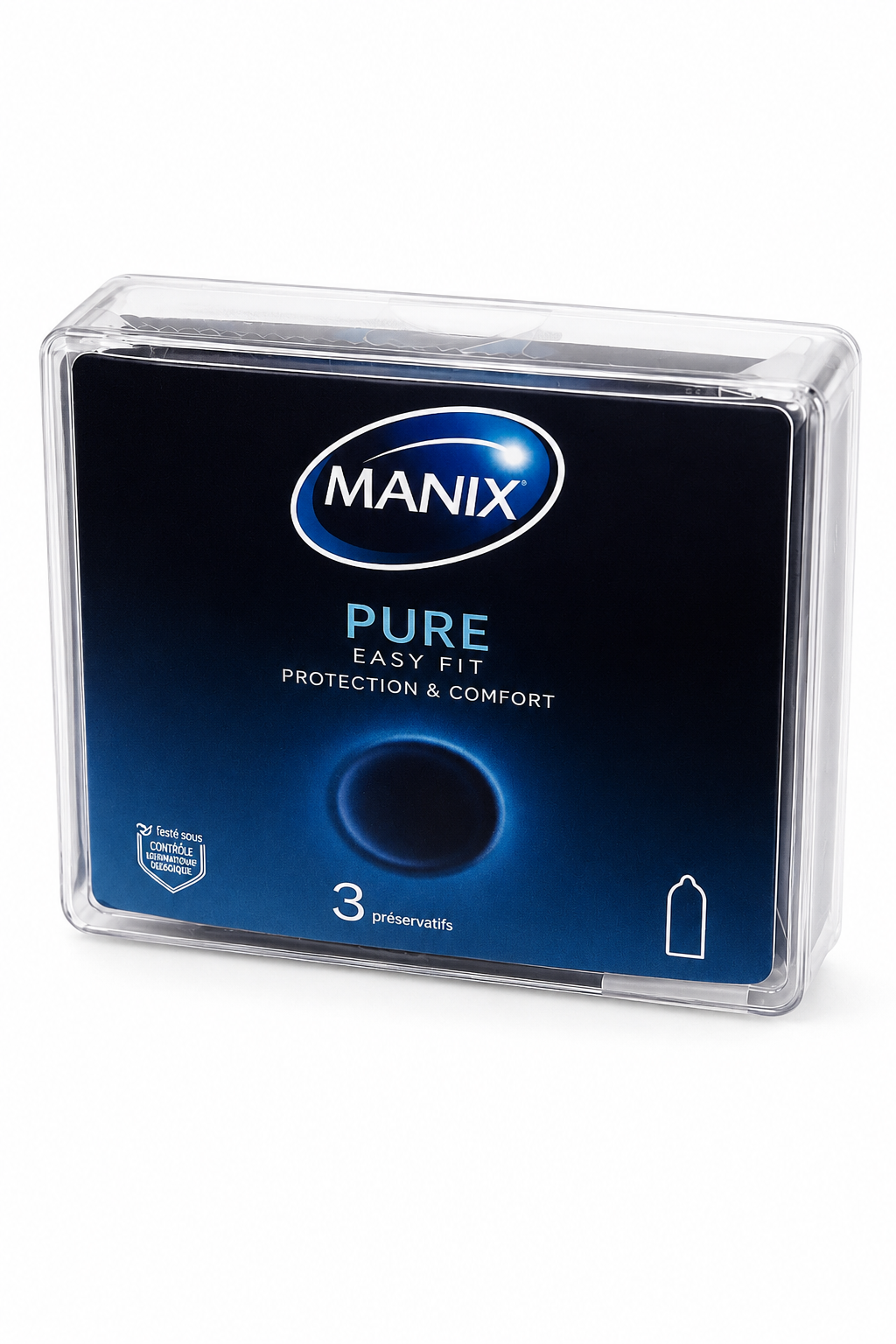 MANIX PURE EASY FIT PACK DE 3
