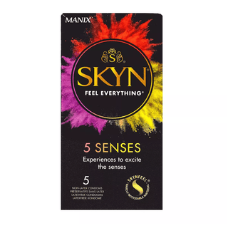 Preservatifs sans latex 5 Senses Manix Skyn 5 unites