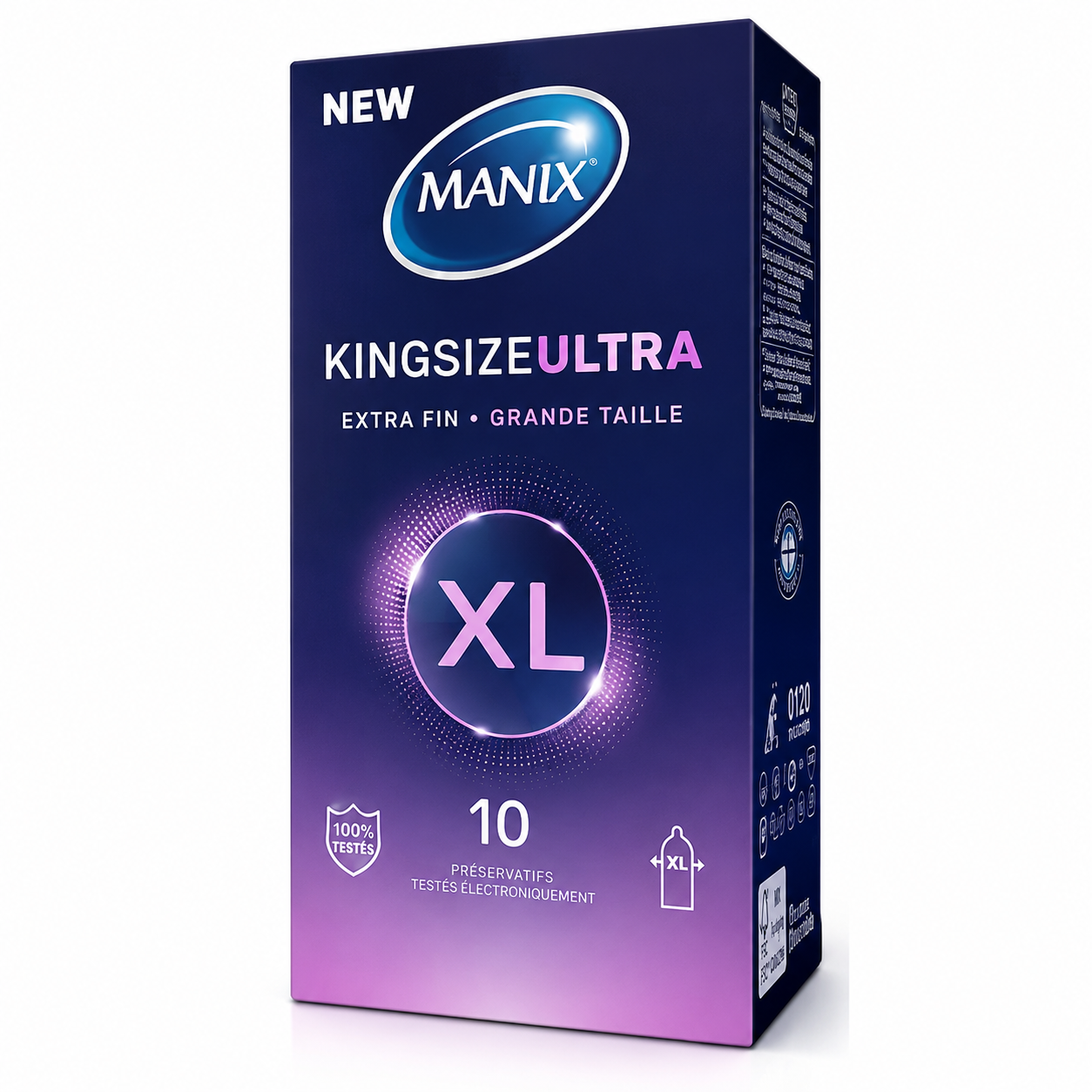 Manix King Size Ultra – Boîte de 10