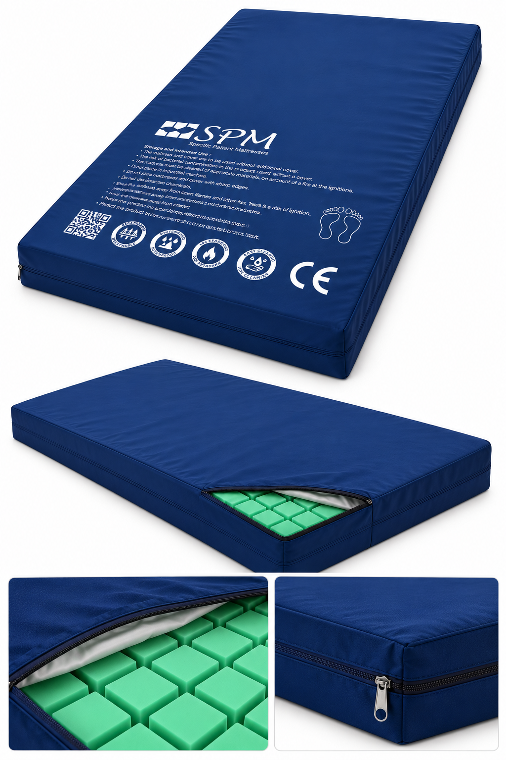 MATELAS ANTI ESCARRES MOUSSE SPM