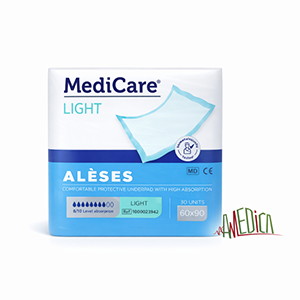 MediCare® LIGHT – Alèses 60x90 cm (30 unités)