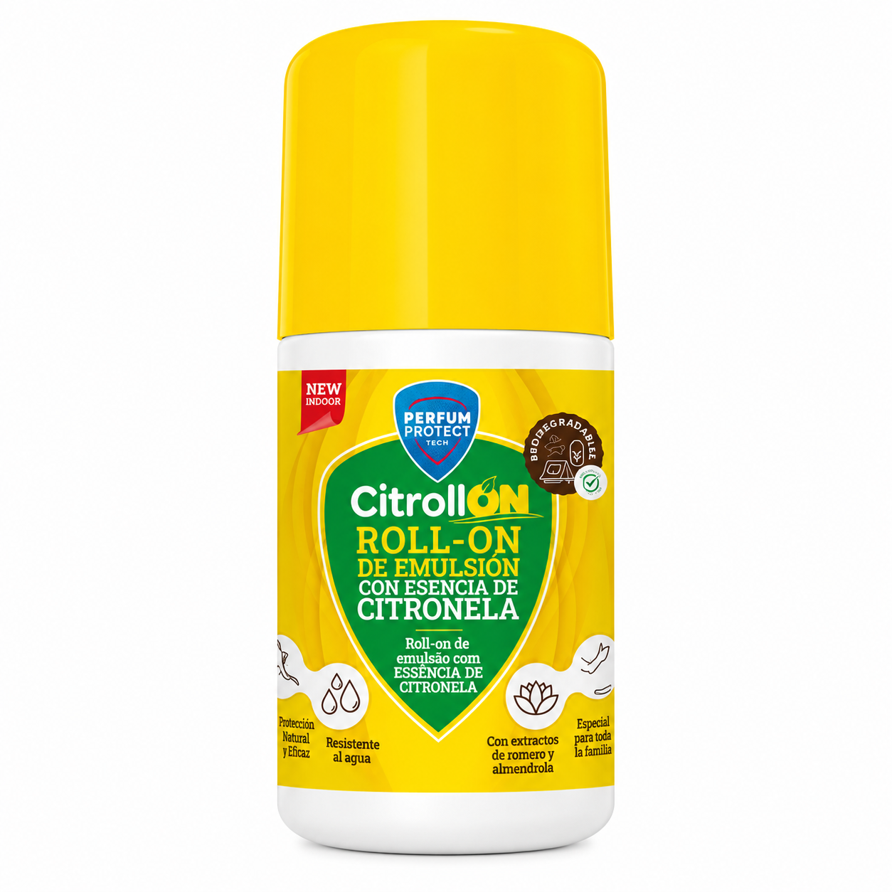 PERFUM PROTECT CITROLLON ROLL ON A LA CITRONNELLE 75 ML REPULSIF ANTI MOUSTIQUES APAISANT