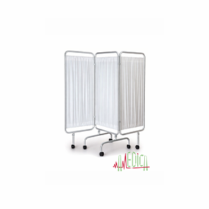 Paravent 3 Volets en Inox sur Roulettes