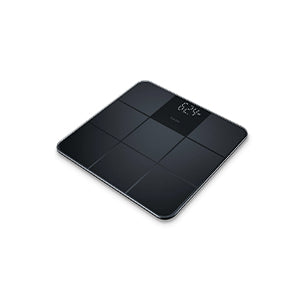 Pèse personne électronique en verre