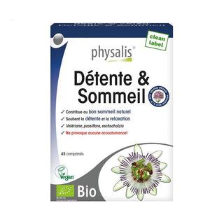Physalis Detente Et Sommeil 45 comprimes