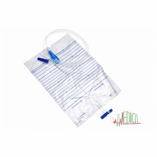 Poche à urine stérile avec robinet de vidange