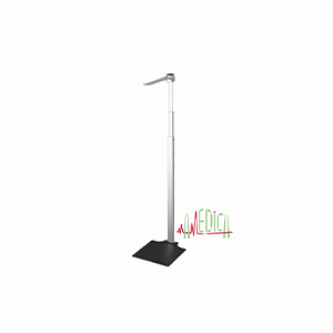 Toise Télescopique avec Base – Précision 1 mm (85–210 cm)