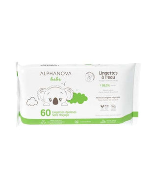 Lingettes Nettoyantes X60 Bébé Alphanova