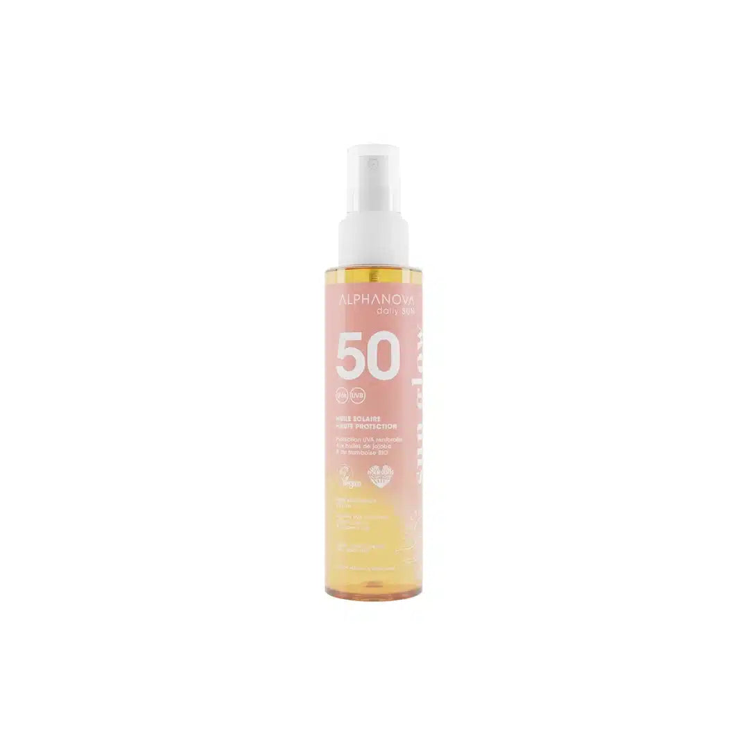 Alphanova Sun Glow Huile Solaire SPF50 125ml