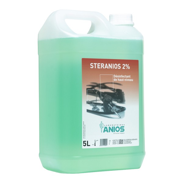 Anios Steranios 2% – désinfectant de haut niveau, bidon de 5 L
