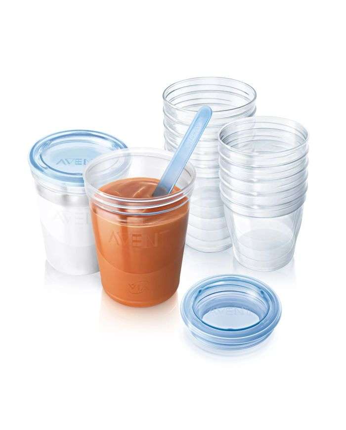 Avent Set 10 Pots de Conservation 180ml
