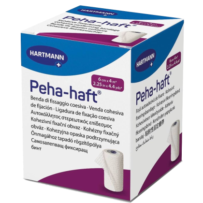 Hartmann Peha-Haft Bande de Fixation Cohésive 8cm x 4m