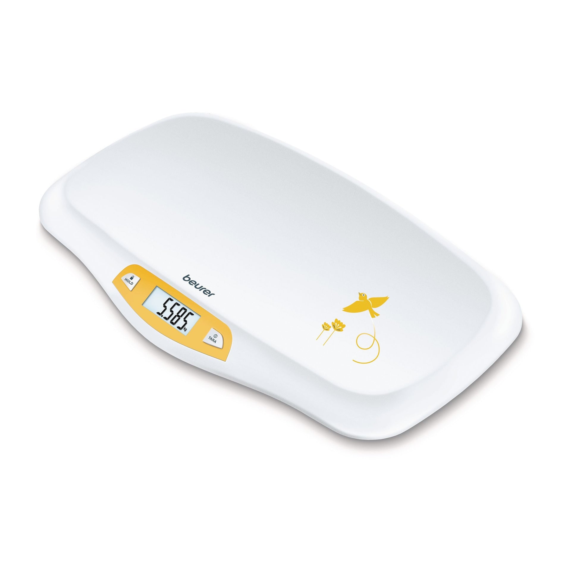 Beurer BY 80 pèse-bébé électronique blanc avec écran LCD