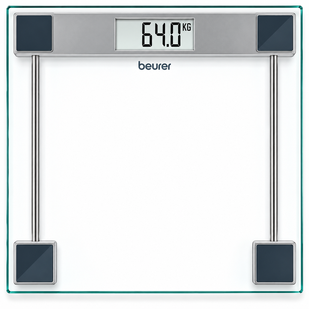 Pèse-personne Beurer GS 11 en verre avec écran LCD