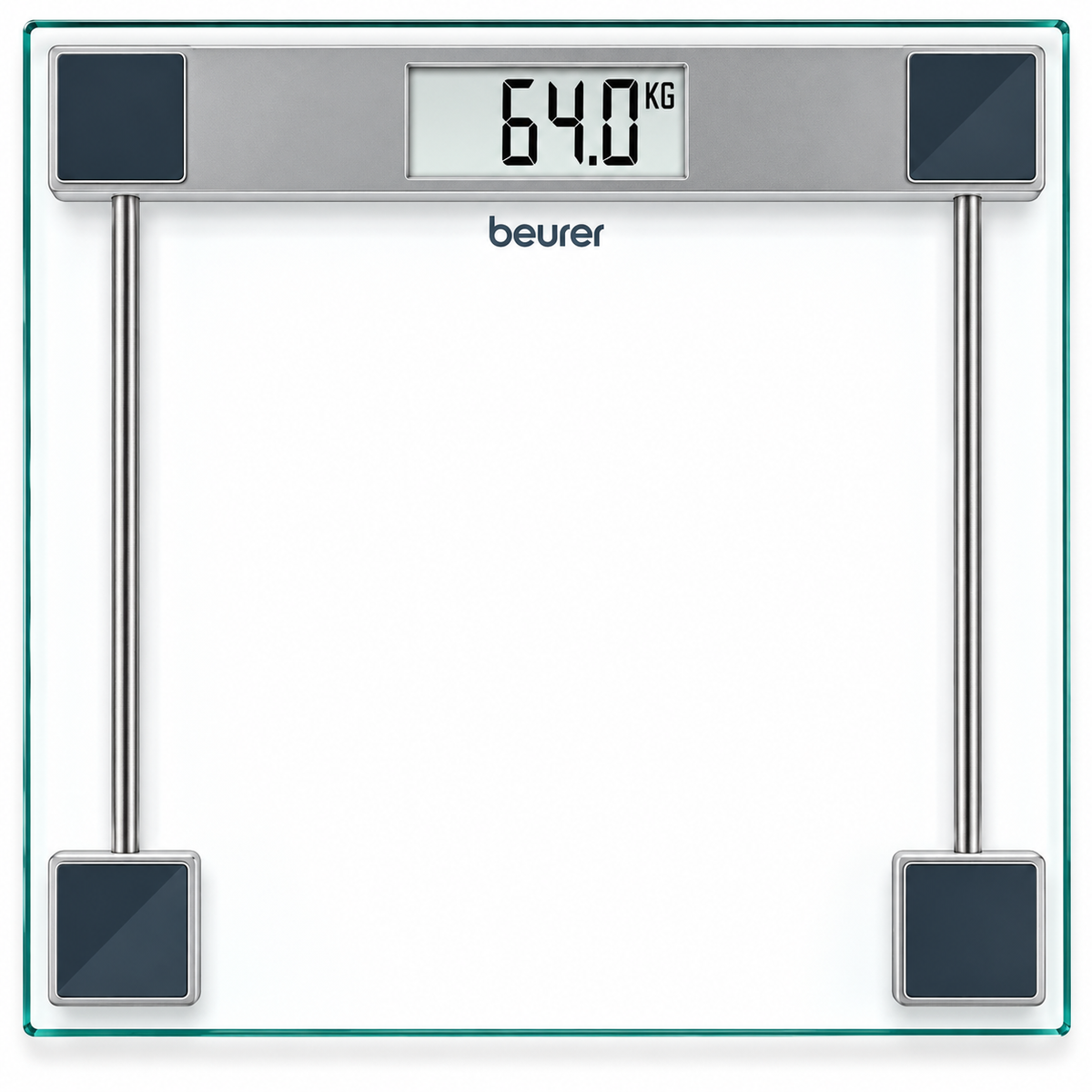 Pèse-personne Beurer GS 11 en verre avec écran LCD