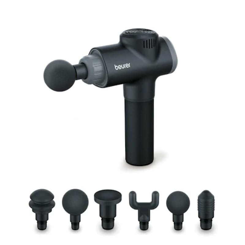 Beurer MG 180 pistolet de massage noir avec six embouts