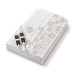 Chauffe-matelas double Beurer UB 68 XXL avec ses deux commandes, vue officielle