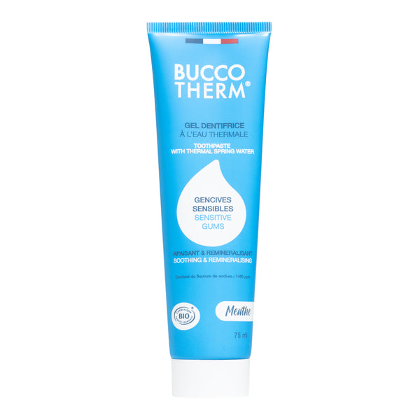 Buccotherm gel dentifrice Gencives Sensibles avec fluor BIO 75 ml