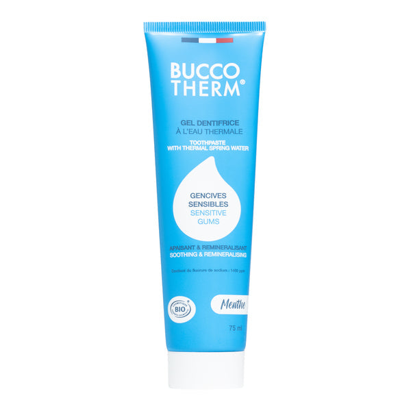 Buccotherm gel dentifrice Gencives Sensibles avec fluor BIO 75 ml