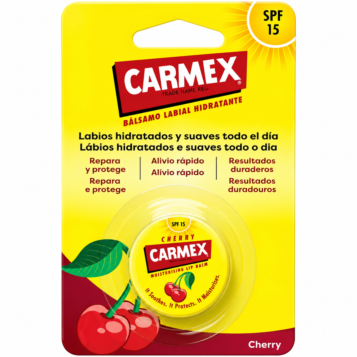 CARMEX BAUME A LEVRES CHERRY SPF15 POT 7.5G